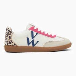 Baskets monogramme Charlize multicolores à semelle rétro