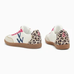Baskets monogramme Charlize multicolores à semelle rétro