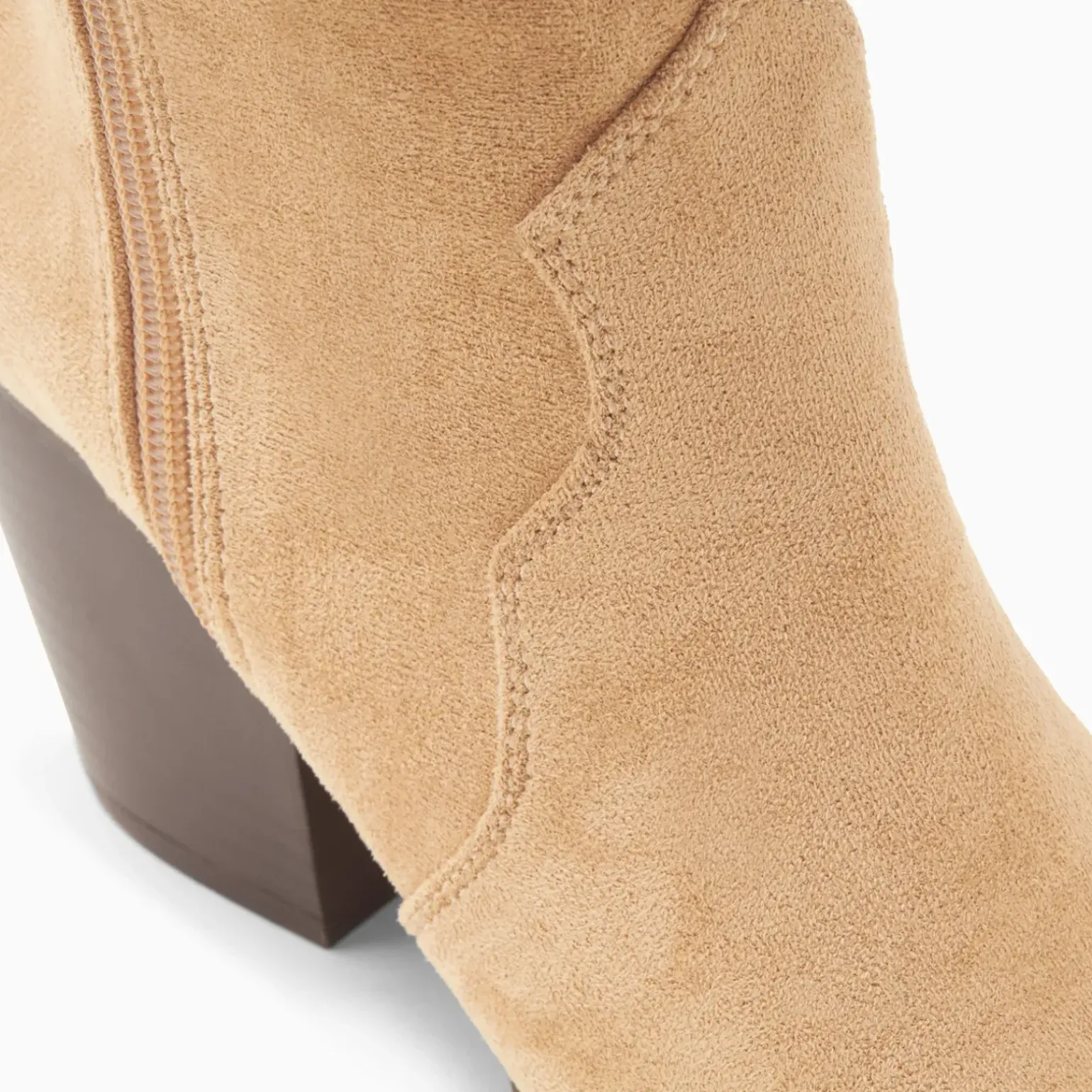 Bottes santiags Sharon beiges à talon