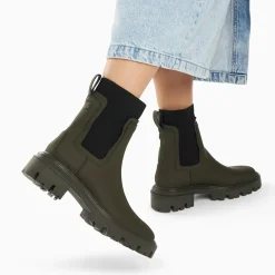 Bottines de pluie Coline kaki