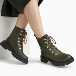 Bottines rangers Giuliana kaki
