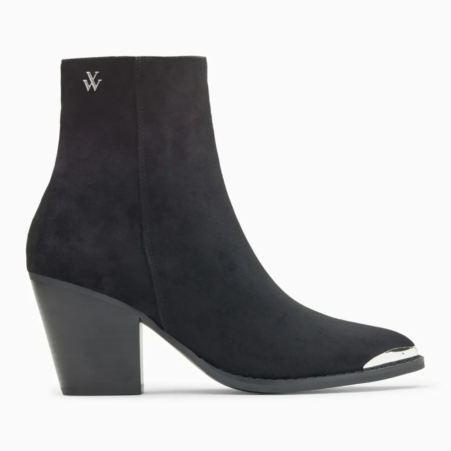 Bottines santiags Jenn noires à talon