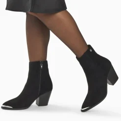 Bottines santiags Jenn noires à talon