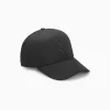 Casquette Clem noire à monogramme brodé
