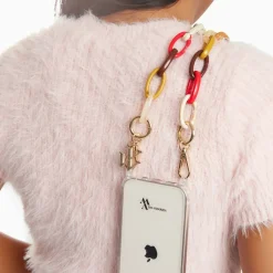 Chaîne de téléphone Martica multicolore