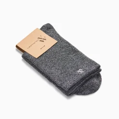 Chaussettes Quinn noir et argent pailleté