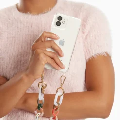 Coque pour iPhone Selena transparente à anneaux