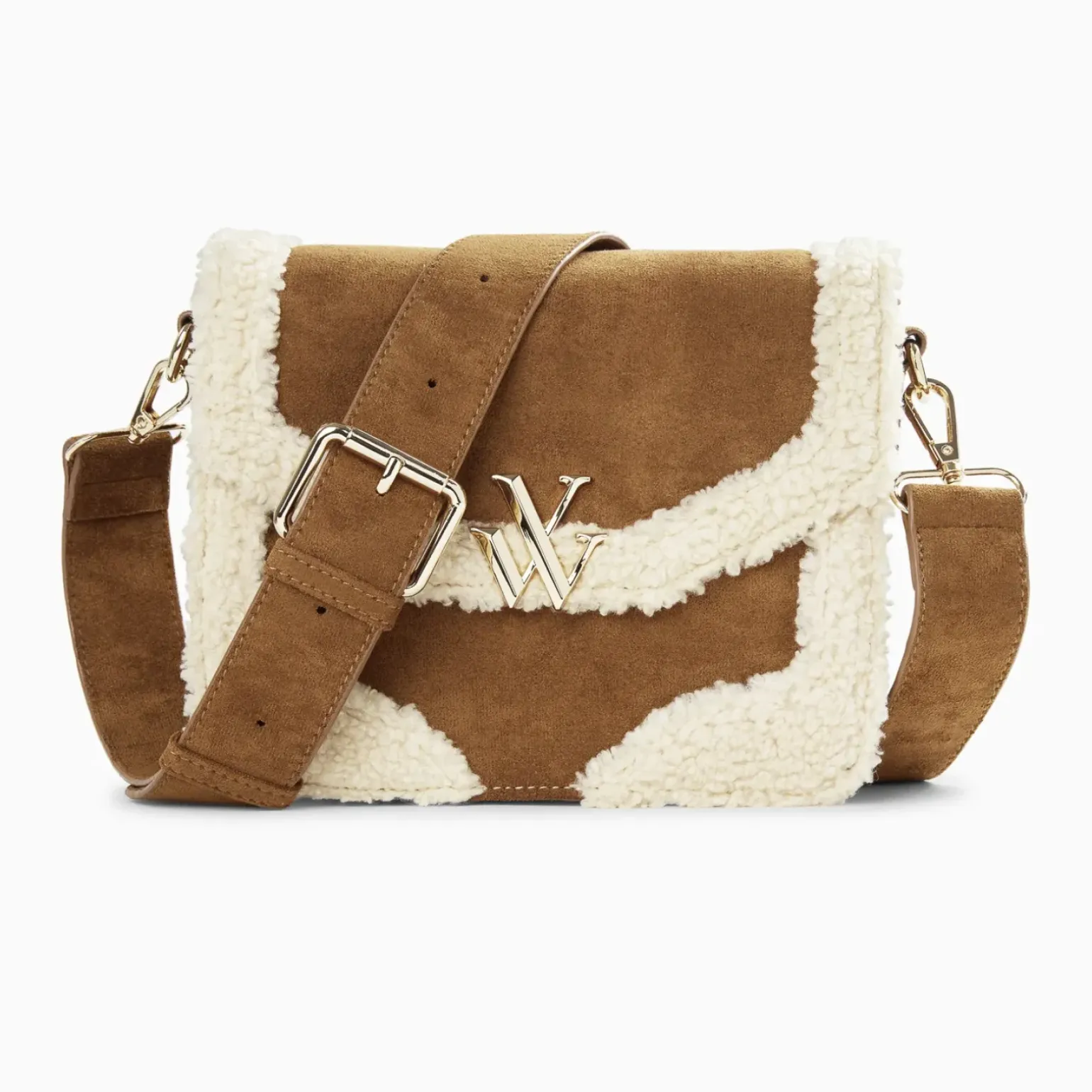 Petit sac cartable Evelyn camel