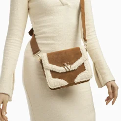 Petit sac cartable Evelyn camel