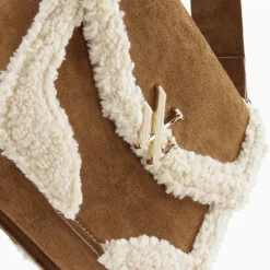 Petit sac cartable Evelyn camel