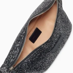 Sac banane Lydie noir à paillettes