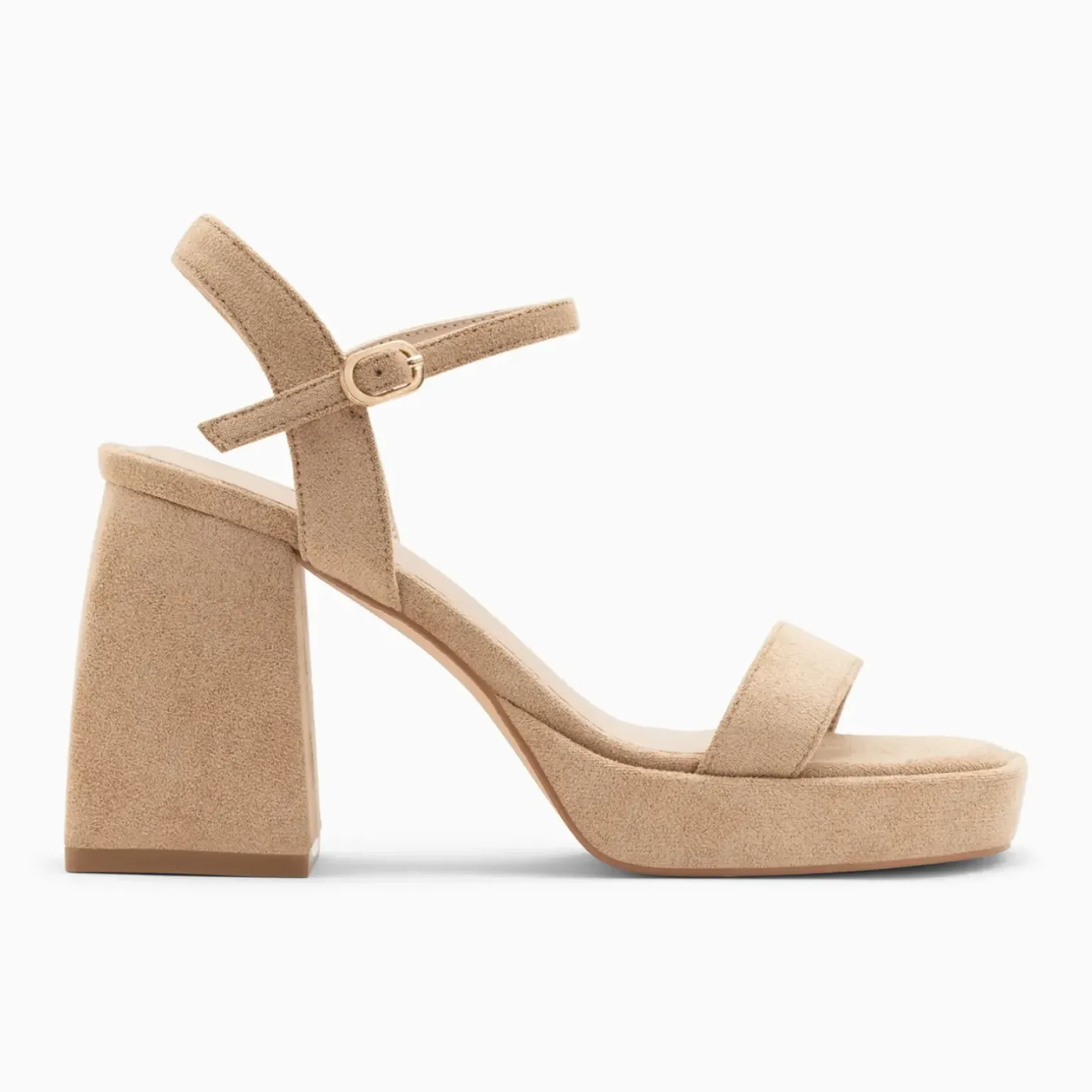 Sandales à talon Martha beiges