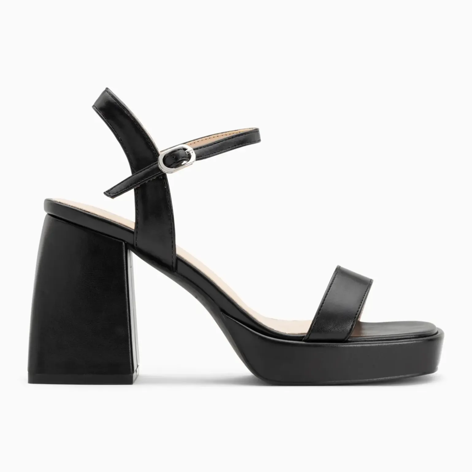 Sandales à talon Martha noires